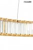 Kryształowa Złota Lampa Wisząca Glamour LIBERTY MSE020100173 MOOSEE